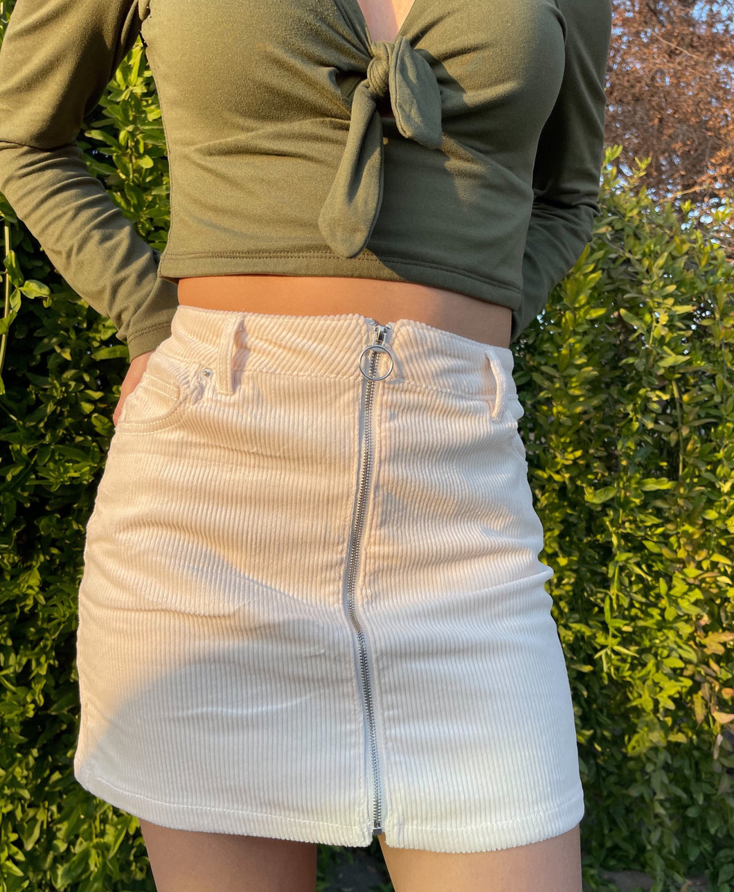 Noelle Skirt (Ivory)